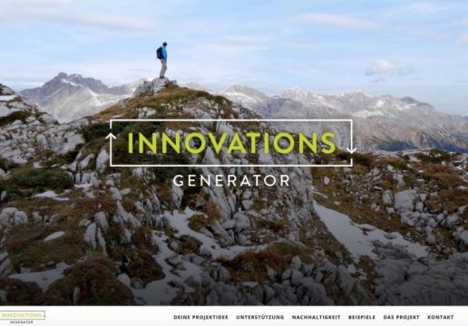 Innovationsgenerator - Nachhaltiger Tourismus in den Bergen