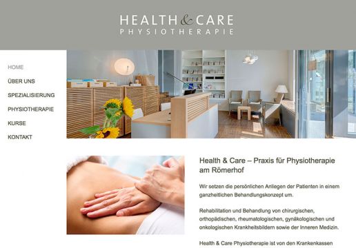 Health and Care Physiotherapie am Römerhof in Zürich