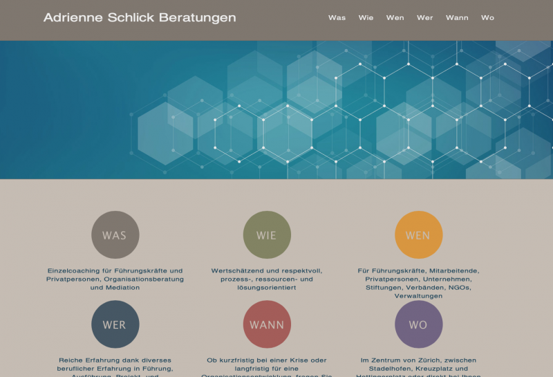 Adrienne Schlick - Coaching, Organisationsberatung und Mediation