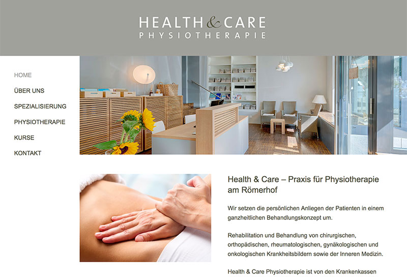 Health and Care Physiotherapie am Römerhof in Zürich