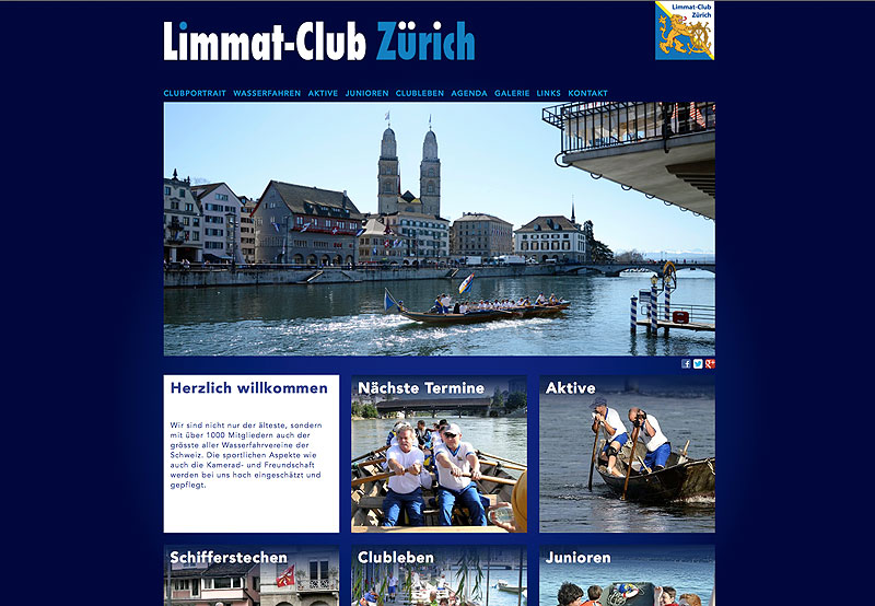 Limmat Club Zürich - Wasserfahren in Zürich