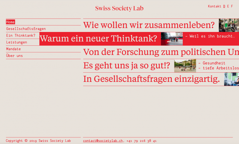 Swiss Society Lab