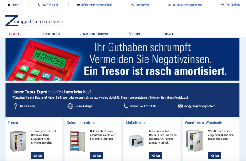 Die Tresor-Experten von Zengaffinen GmbH